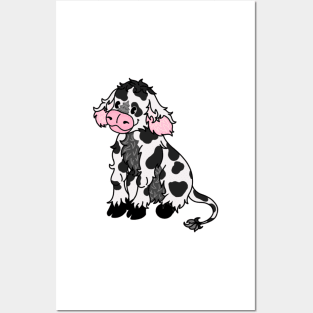 Little Cow Posters and Art